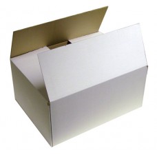 Single Walled White Box 430mm x 330mm x 200mm